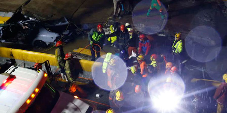 Autoridades confirman nueve muertos por derrumbe en la 27 de Febrero