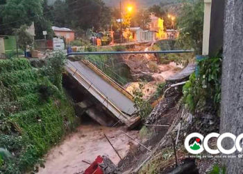 Ocoa en estado de emergencia por lluvias de potencial ciclón tropical