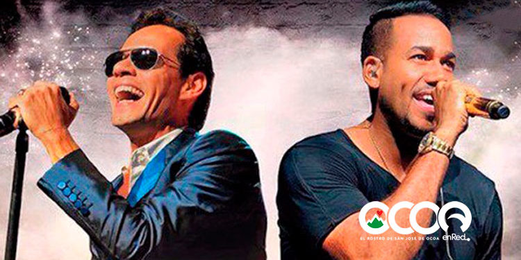Marc Anthony y Romeo Santos en concierto gratis para despedir 2023 en Ocoa