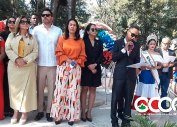 Autoridades ocoeñas   conmemoran el 180 aniversario de la Independencia