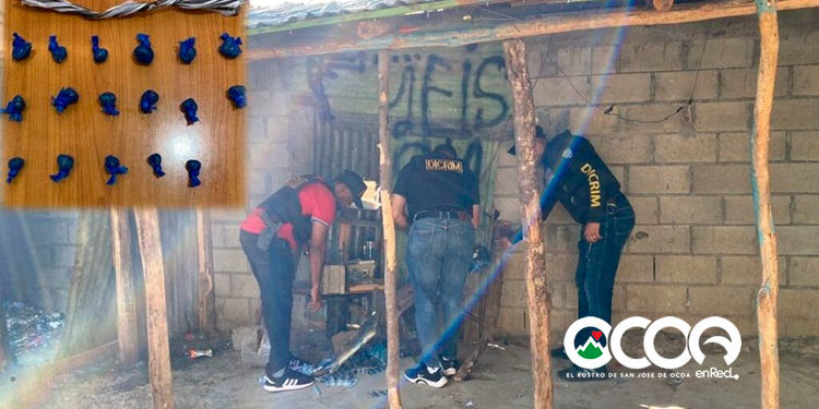 Ocupan presunta droga en casucha abandonada en sector La Barra