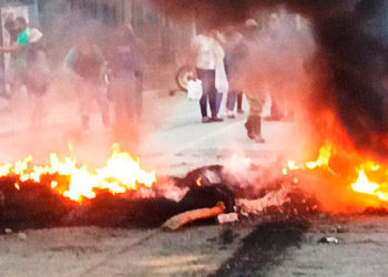 Productores de Ocoa protestaron en demanda de recursos por daños causados por lluvias