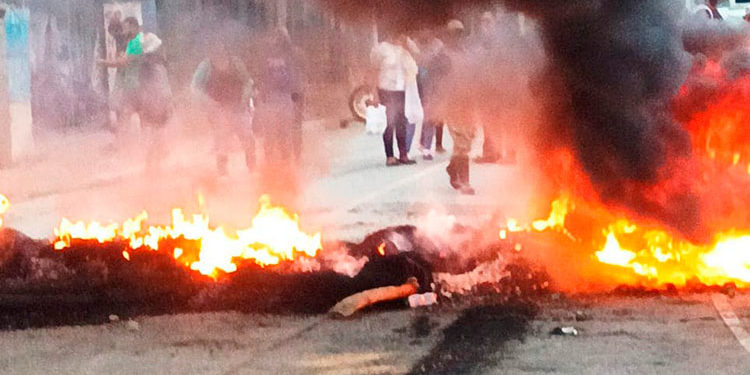 Productores de Ocoa protestaron en demanda de recursos por daños causados por lluvias