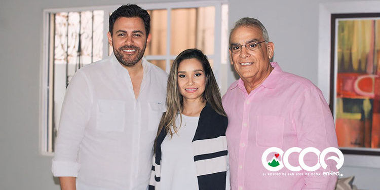 Aneudy Ortiz Sajiun recibe apoyo de exsenador Pedro Alergia