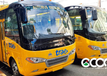 TRAE llega a Ocoa para garantizar transporte seguro de estudiantes; gobernadora resalta iniciativa