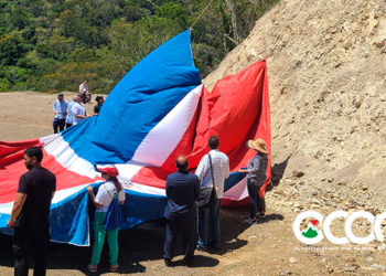 Los ocoeños tenemos la bandera más grande de República Dominicana