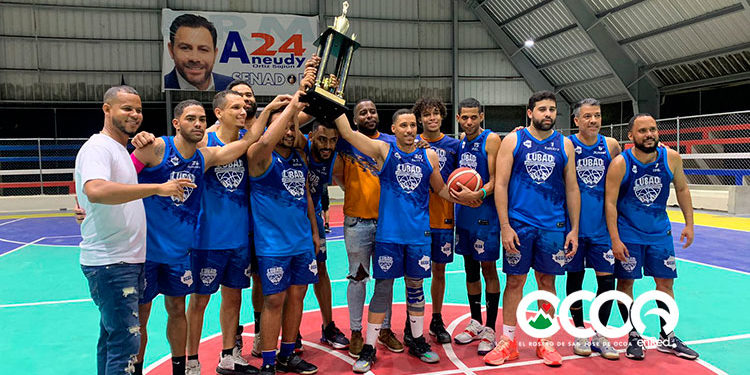 Club LUBAO se corona campeón de la Liga Rural de Baloncesto de Ocoa