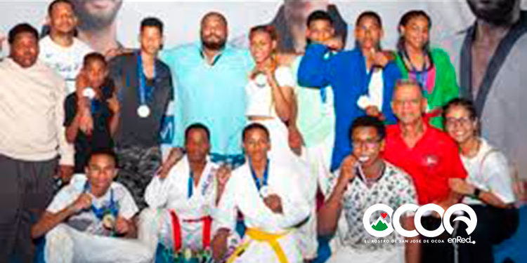 Ocoa logra los máximos honores en Campeonatos de Kurash