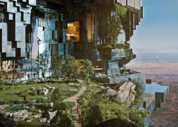 Así es el proyecto de construcción más grande del mundo que se está levantando en Arabia Saudita