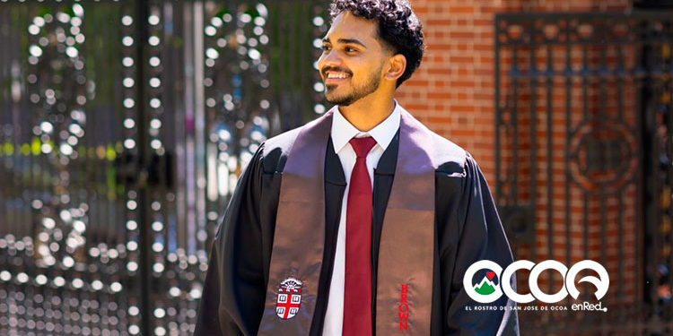 Jessiel Castillo Espinal, el ocoeño graduado con honores de Brown University