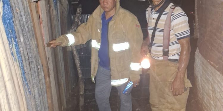 Se derrumban viviendas y dos personas heridas por lluvias en sector del municipio de Ocoa