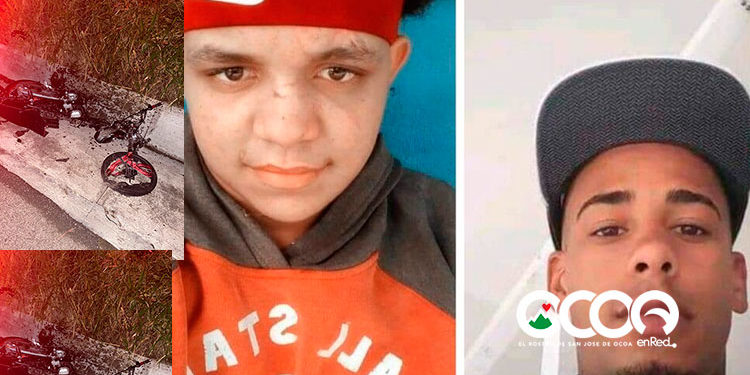 Tragedia en Ocoa: Dos jóvenes mueren en accidente de  tránsito