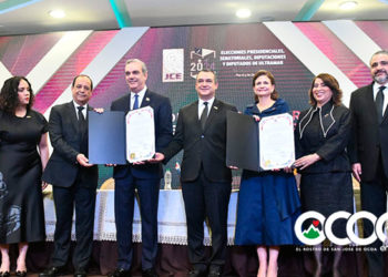 JCE entrega certificados de elección a ganadores de comicios del pasado 19 de mayo