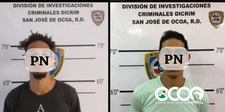 Apresan jóvenes acusados de robar supuestamente cartera a una mujer en Ocoa