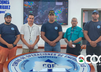 Jóvenes Políticos RD en sesión permanente y cooperación con el COE ante el paso Beryl