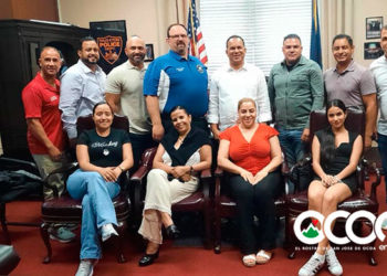 Alcalde municipio Ocoa se reúne con  su homólogo de  Hazleton