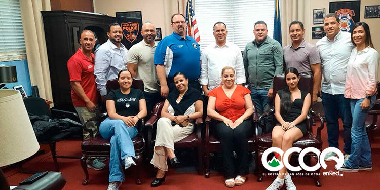 Alcalde municipio Ocoa se reúne con  su homólogo de  Hazleton