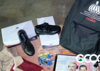 INABIE desmiente supuesta venta útiles en Ocoa, insta a comercios abstenerse de vender mercancía con su logo