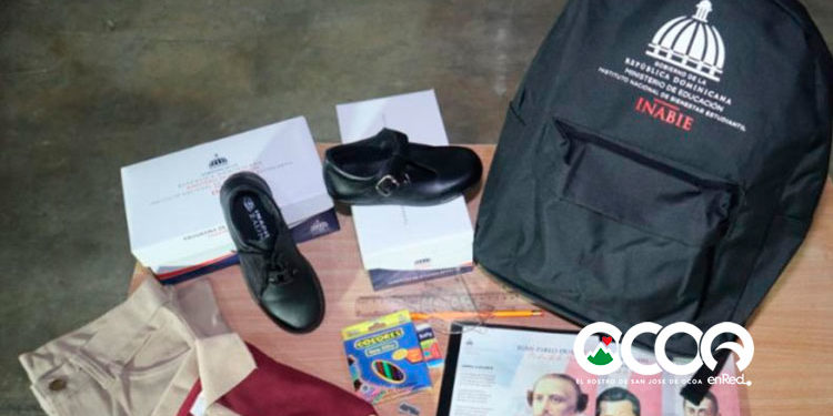 INABIE desmiente supuesta venta útiles en Ocoa, insta a comercios abstenerse de vender mercancía con su logo