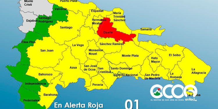 Aumentan a 30 las provincias en alerta a causa de las lluvias