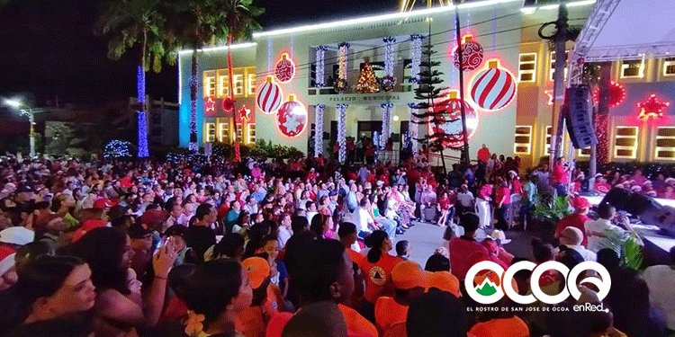 El inicio de la Navidad en Ocoa termina como la fiesta de los monos