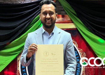 Reconocen como joven orgullo ocoeño al periodista Andy Pujols