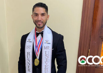 Ocoeño se corona como primer finalista en Míster Universe Internacional RD 2025