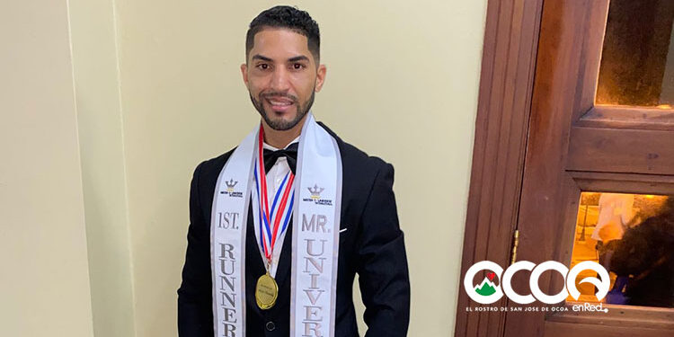 Ocoeño se corona como primer finalista en Míster Universe Internacional RD 2025