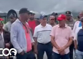 VIDEO |  Productores agrícolas de Rancho Arriba protestan al Gobierno por deuda de 50 millones de pesos y terminación carretera