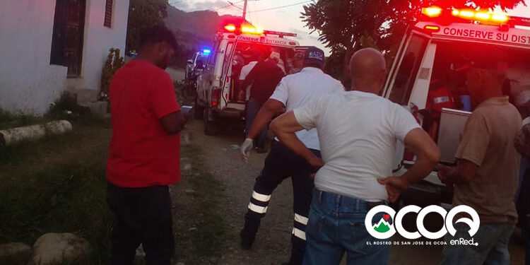 Dos personas heridas tras accidente con pala mecánica en la Sabana de San Juan