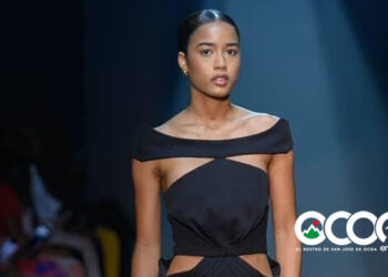 Dana Lapaix Soto, una nueva promesa del modelaje dominicano, deslumbra en el RD Fashion Week 2025