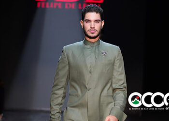 Axel Peguero continúa dejando en alto el nombre de  Ocoa en la moda nacional
