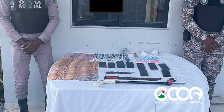 Realizan  allanamientos en  Ocoa; varias personas detenidas y se ocupan dinero y sustancias narcóticas