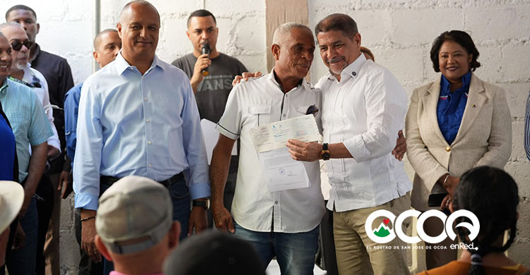 Agricultura entrega 29 millones de pesos para 768 agricultores por daños tormenta Melissa en Ocoa