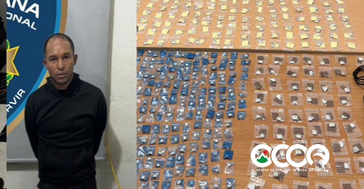 Policía ocupa 630 porciones de sustancias controladas durante operativo en Rancho Arriba