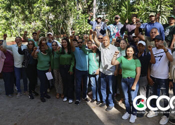 Jornada de afiliación fortalece bases de Fuerza del Pueblo en San José de Ocoa