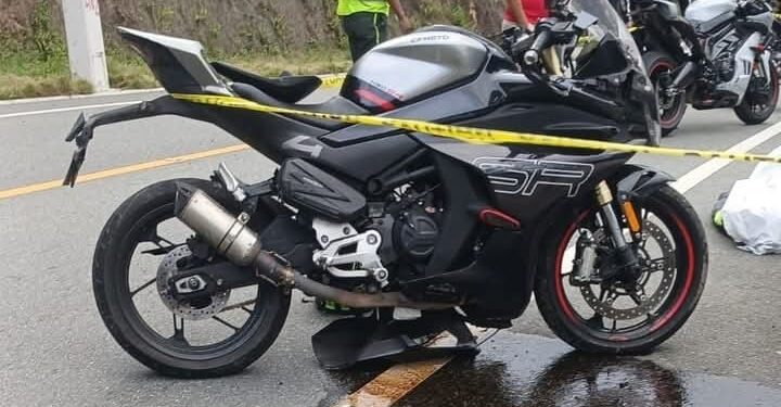 Una persona muere en accidente de motocicletas en carretera Nizao–Rancho Arriba