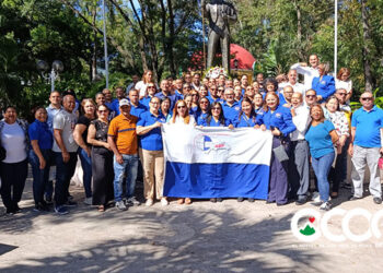 ADP en San José de Ocoa conmemora su 56 aniversario con ofrenda floral