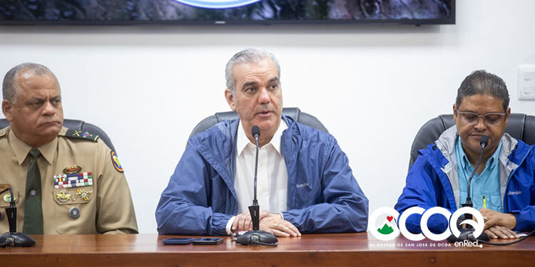 VIDEO-Abinader dispone medidas en auxilio de familias afectadas por fuertes lluvias en diferentes puntos del país