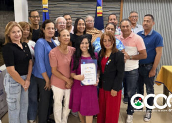 Reconocida conferencista ocoeña se suma al Club Rotario Ocoa