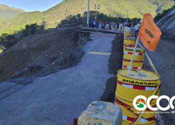 Obras Publicas trabaja para restablecer paso Ocoa-Cruce