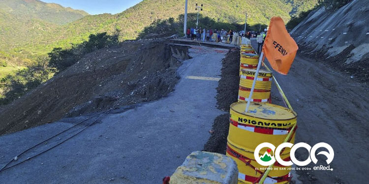 Obras Publicas trabaja para restablecer paso Ocoa-Cruce