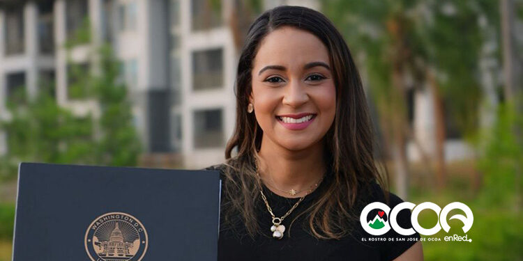 Dominicana de origen ocoeño recibe Premio a la Trayectoria del Capitolio en Washington, D.C.