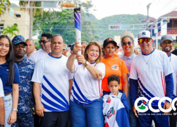 Ocoeños reciben antorcha de los Juegos Centroamericanos y del Caribe 2026