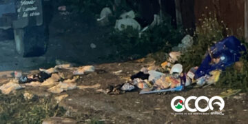 Denuncian basurero improvisado en sector Pueblo Abajo del municipio de Ocoa