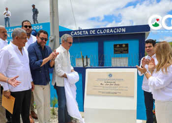 Bautizan acueducto múltiple de Ocoa con el nombre del Padre Luis Quinn