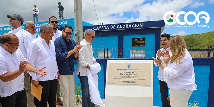 Bautizan acueducto múltiple de Ocoa con el nombre del Padre Luis Quinn