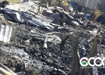 Familiares de Vinicio Soto solicitan ayuda tras incendio que destruyó su taller en Rancho Arriba