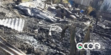 Familiares de Vinicio Soto solicitan ayuda tras incendio que destruyó su taller en Rancho Arriba