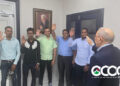 Danilo Medina juramenta siete jóvenes ocoeños en el PLD